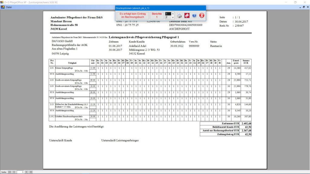 Abrechnung §45b Archive - D+S Datensysteme - Software Für Pflegedienste