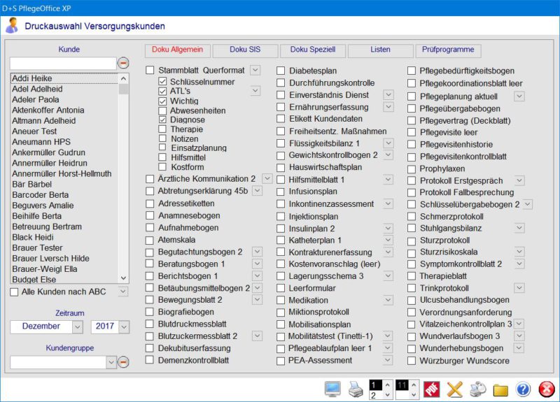 Pflegedokumentation Archive D+S Datensysteme Software für Pflegedienste